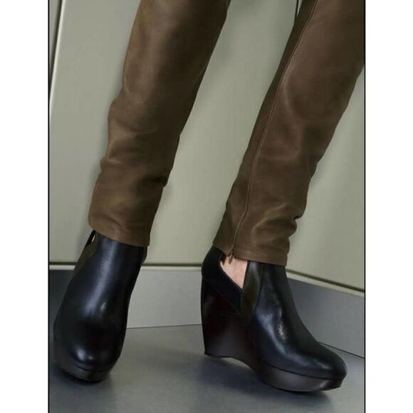 ZARA New Genuine Leather Joggers Srpls Jggr 06 Small 5479/921 Pants - Picture 8 of 10